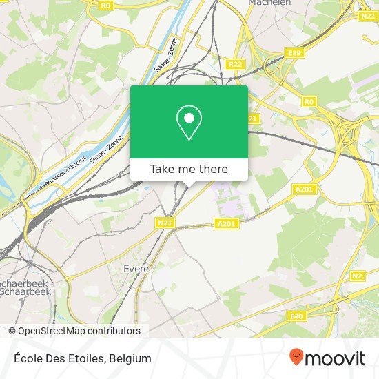 École Des Etoiles map