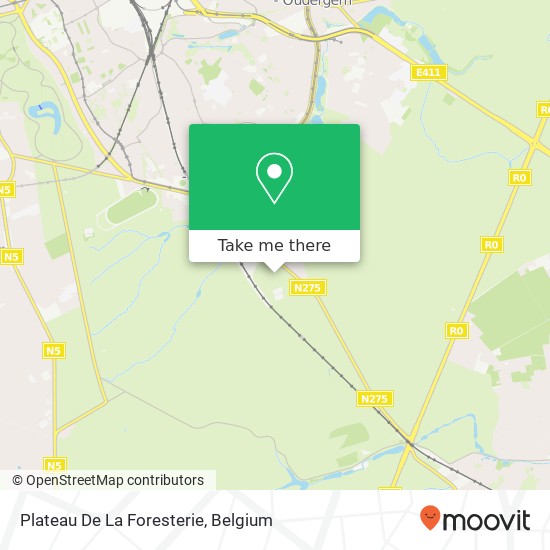 Plateau De La Foresterie plan