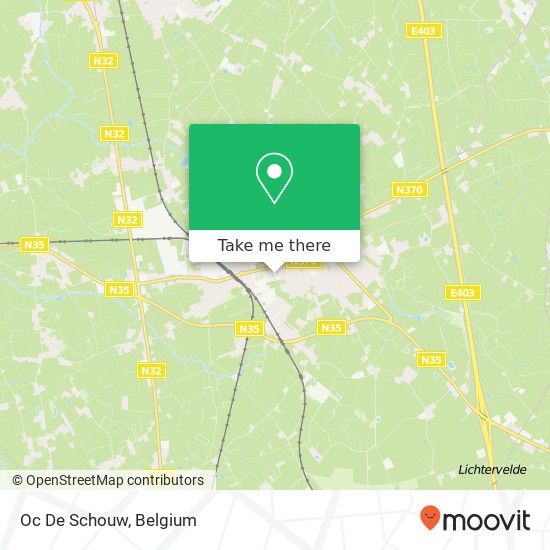 Oc De Schouw map