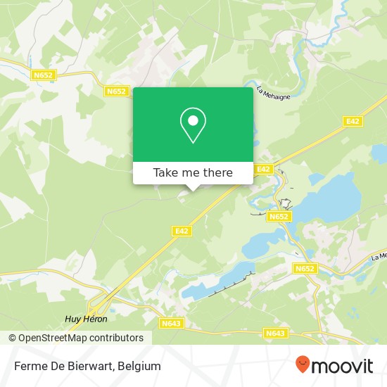 Ferme De Bierwart map