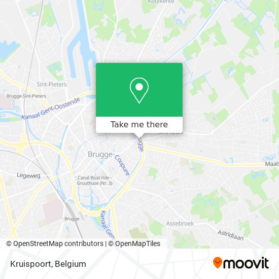 Kruispoort map