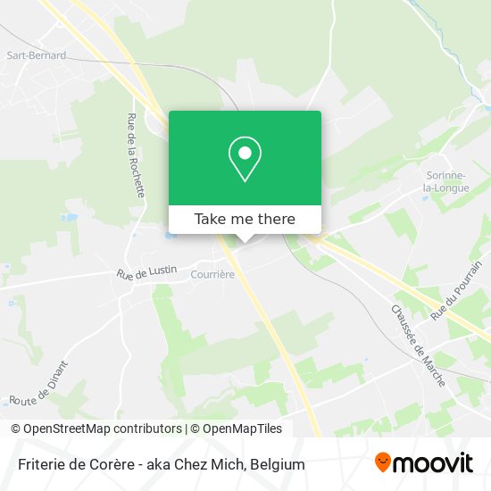Friterie de Corère - aka Chez Mich map
