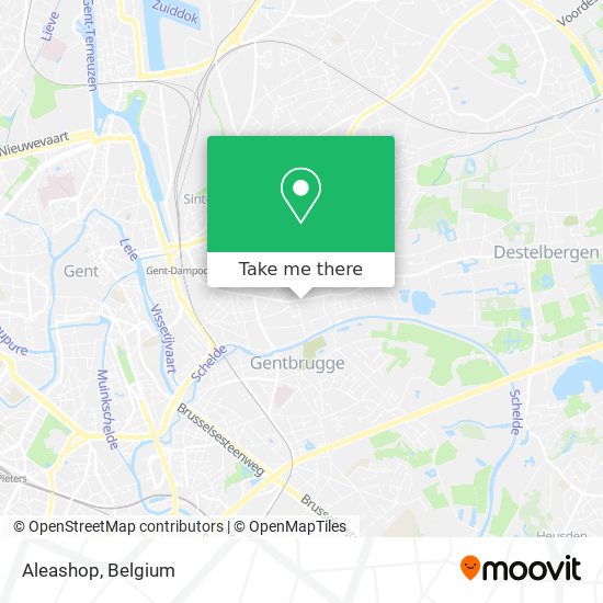 Aleashop map