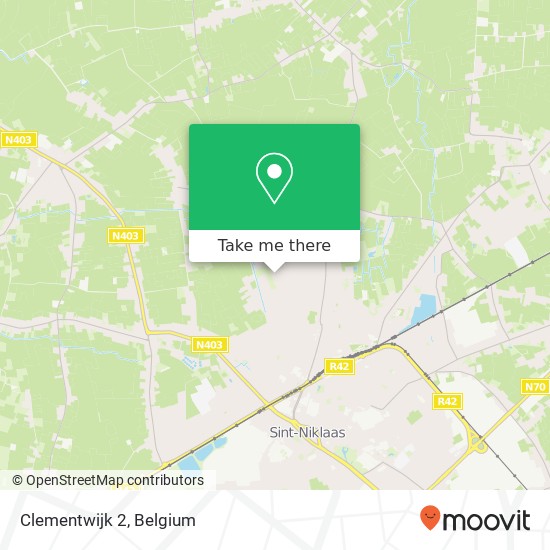 Clementwijk 2 map