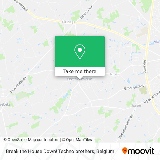 Break the House Down! Techno brothers map