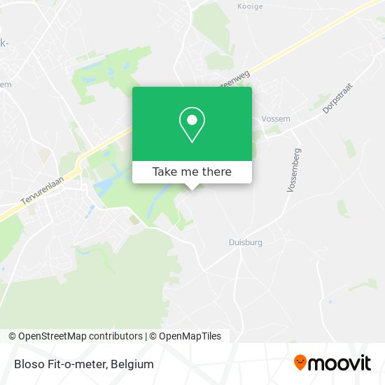 Bloso Fit-o-meter map