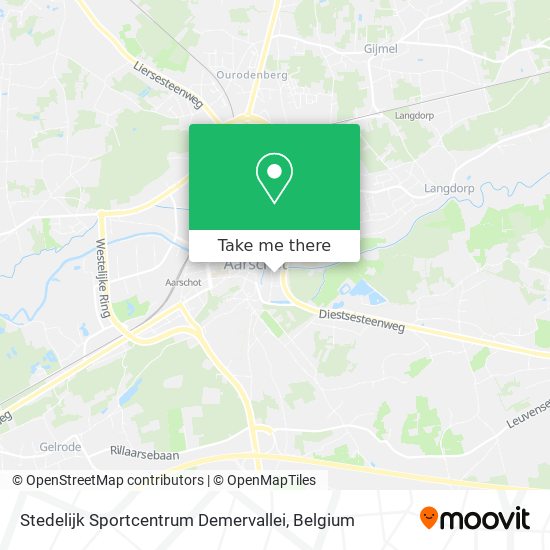 Stedelijk Sportcentrum Demervallei map