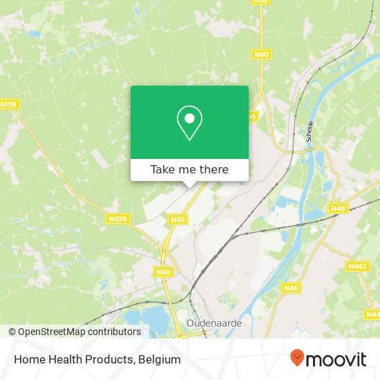 Home Health Products map