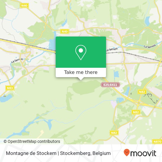 Montagne de Stockem | Stockemberg map