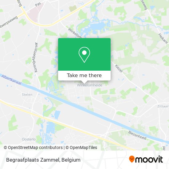 Begraafplaats Zammel map