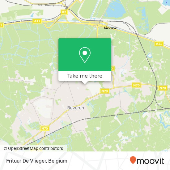 Frituur De Vlieger map