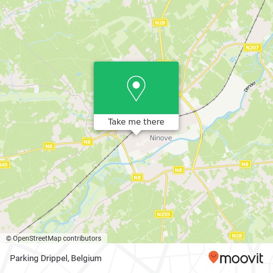 Parking Drippel map