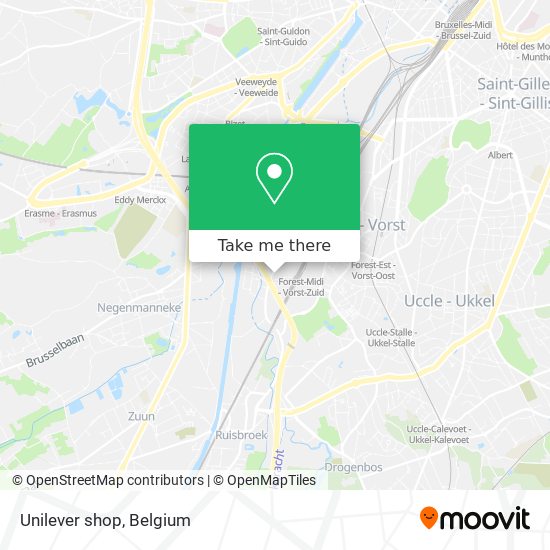 Unilever shop map