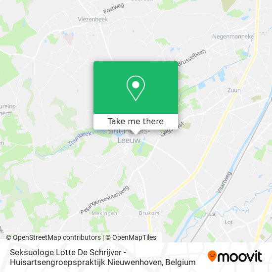 Seksuologe Lotte De Schrijver - Huisartsengroepspraktijk Nieuwenhoven map