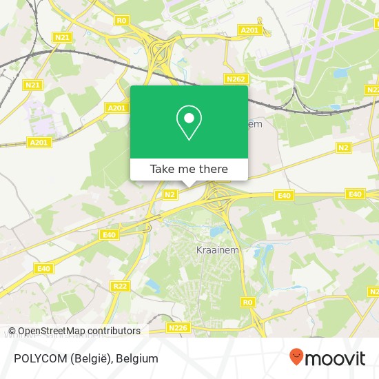 POLYCOM (België) map