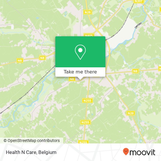 Health N Care map