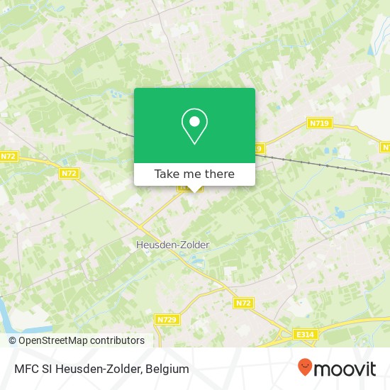 MFC SI Heusden-Zolder map