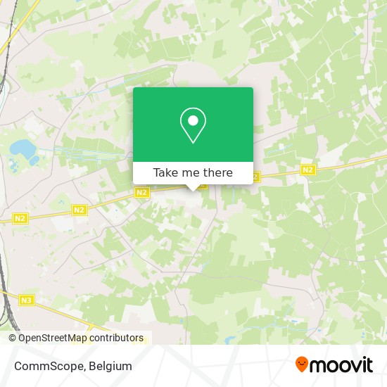 CommScope map