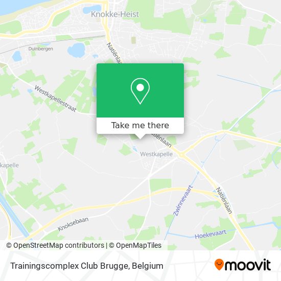 Trainingscomplex Club Brugge plan