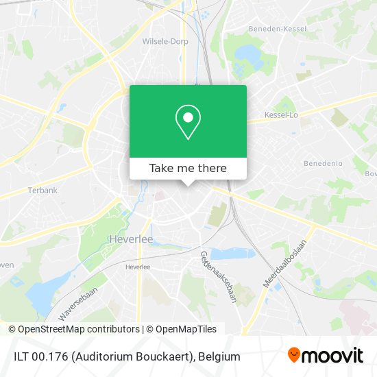 ILT 00.176 (Auditorium Bouckaert) plan