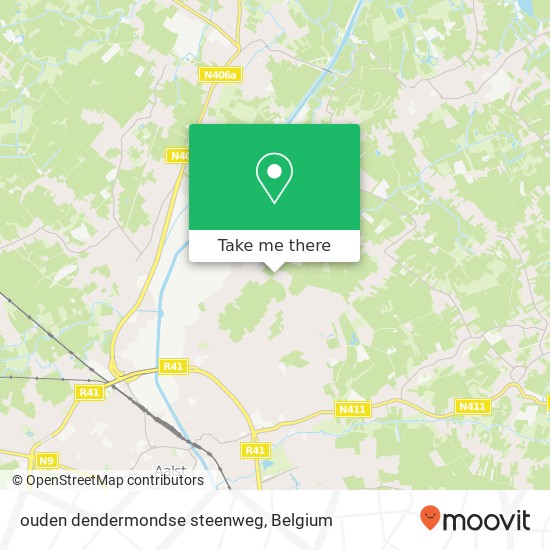 ouden dendermondse steenweg map