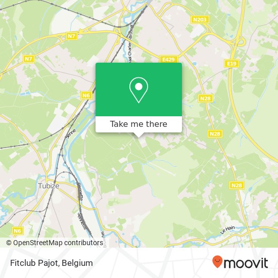 Fitclub Pajot map