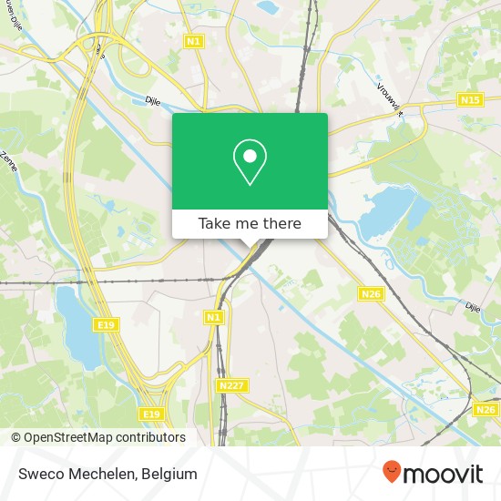 Sweco Mechelen plan