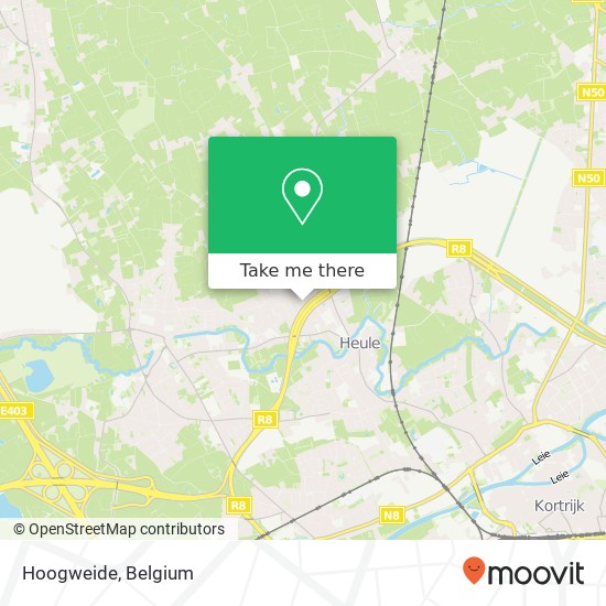 Hoogweide map