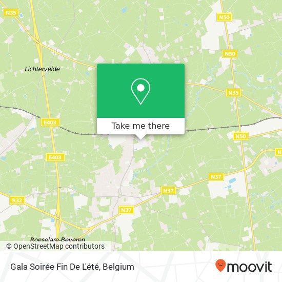 Gala Soirée Fin De L'été map