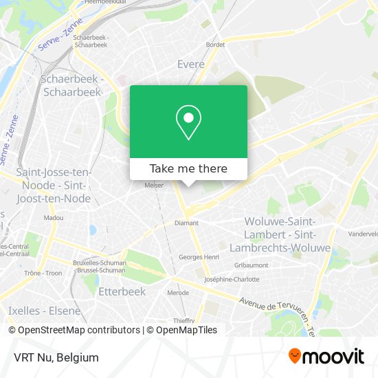 VRT Nu map