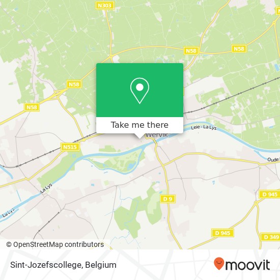 Sint-Jozefscollege map