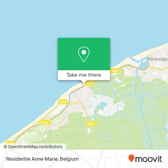 Residentie Anne-Marie map