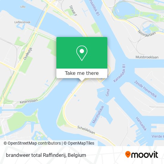 brandweer total Raffinderij map