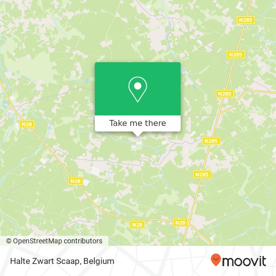 Halte Zwart Scaap map