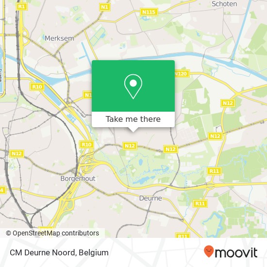 CM Deurne Noord map
