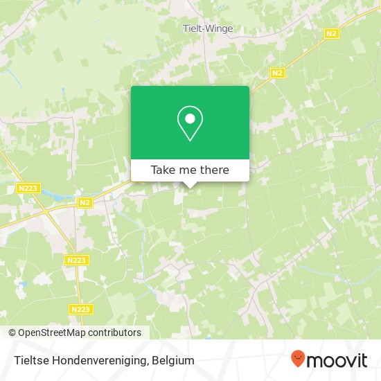 Tieltse Hondenvereniging map