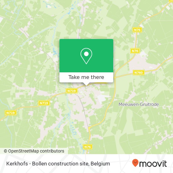 Kerkhofs - Bollen construction site plan