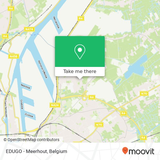 EDUGO - Meerhout map