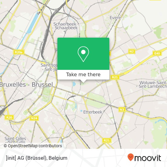 ]init[ AG (Brüssel) map