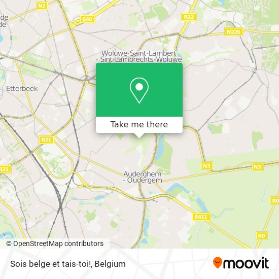 Sois belge et tais-toi! map