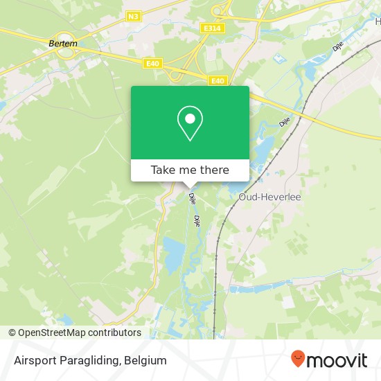 Airsport Paragliding map