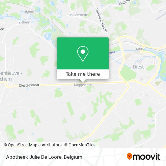 Apotheek Julie De Loore map