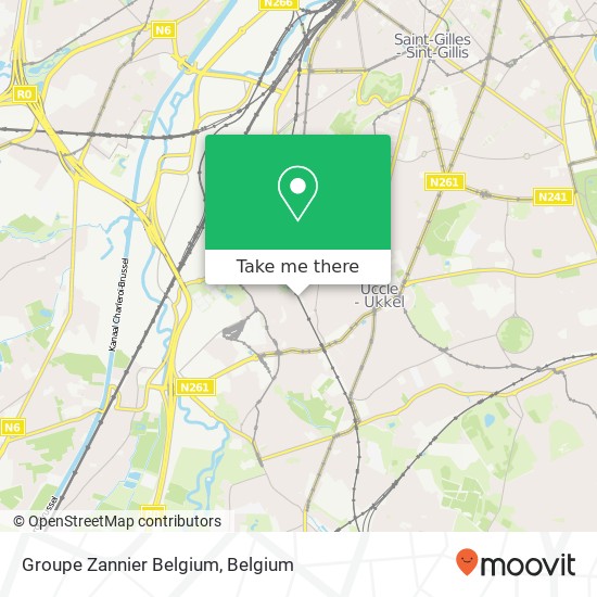 Groupe Zannier Belgium plan