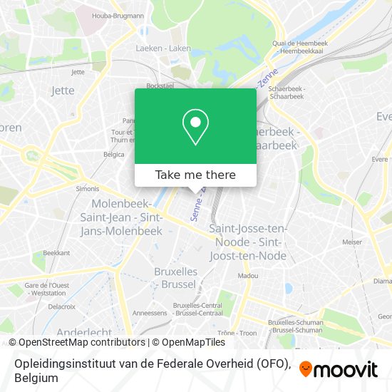 Opleidingsinstituut van de Federale Overheid (OFO) map