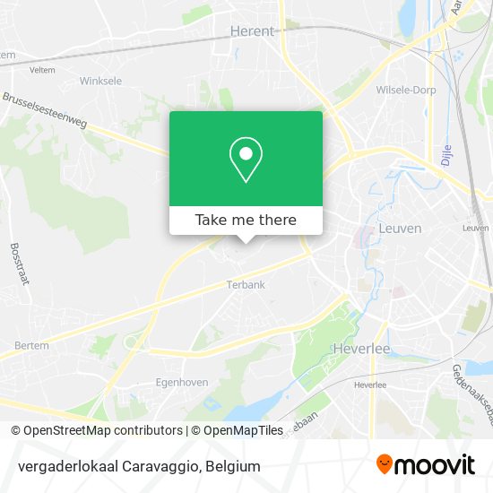 vergaderlokaal Caravaggio map