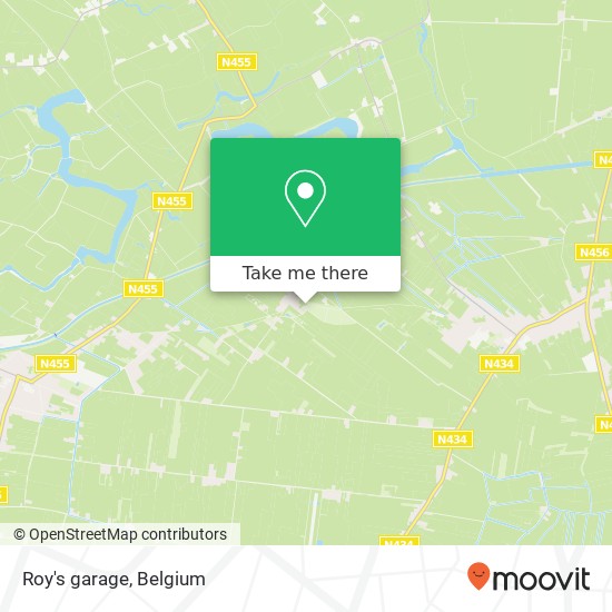 Roy's garage map