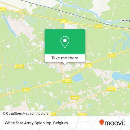 White Star Army Spionkop map