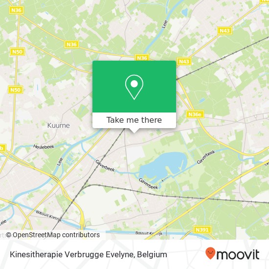 Kinesitherapie Verbrugge Evelyne map