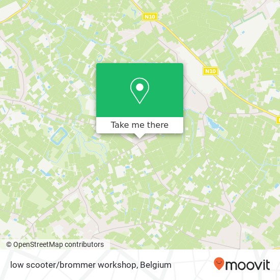 low scooter/brommer workshop map