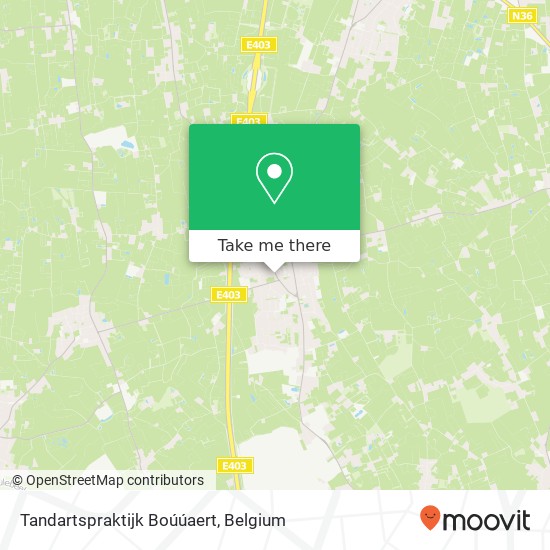 Tandartspraktijk Boúúaert plan